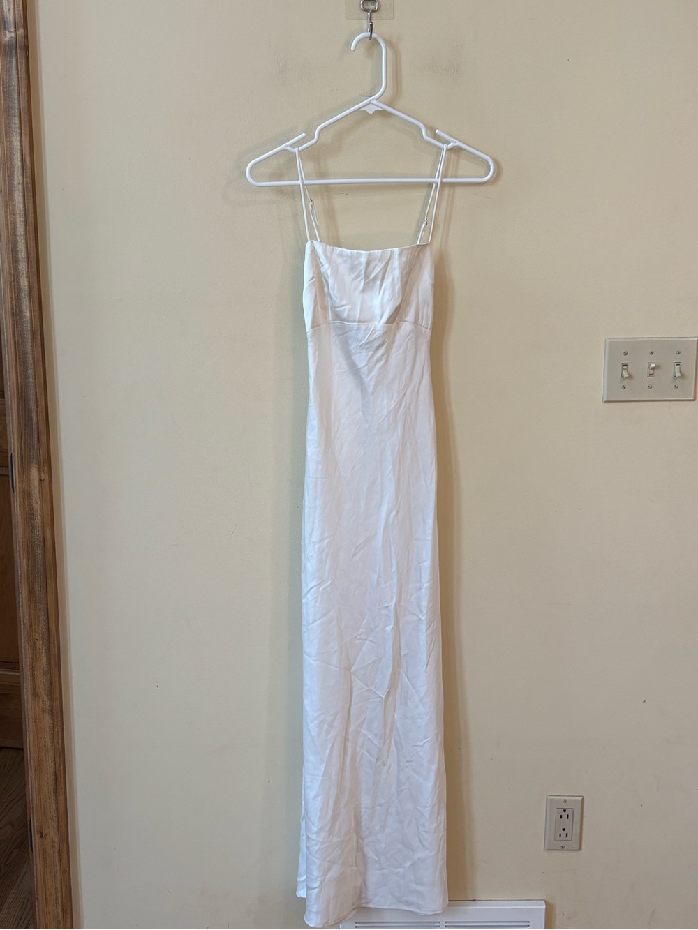 Abercrombie and Fitch Satin Maxi Dress